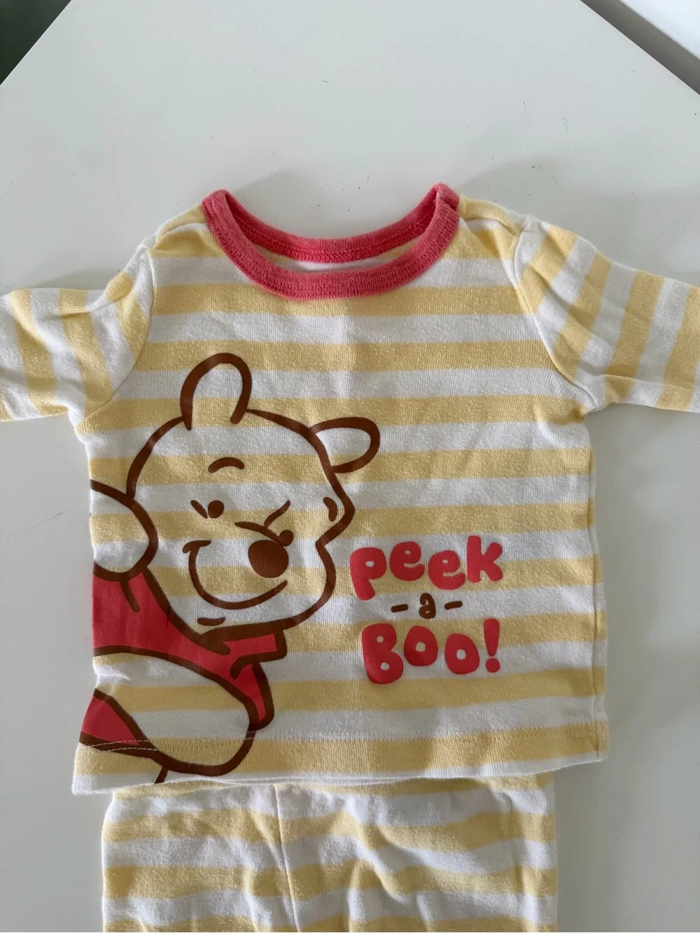 Disney Store Winnie the Pooh Baby Pajama Set